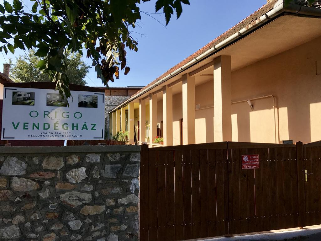 Origo Vendégház Sárospatak Esterno foto